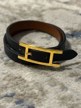 Hermes Behapi Double Tour Bracelet